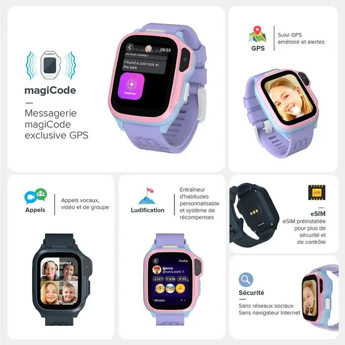 Montre connectée FONE S4 Barbe à papa 7/7
