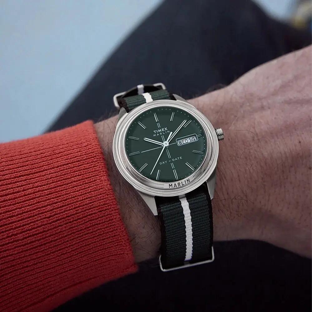 Timex Analog Uhr Grün/Grün TW2Y37500 6/6