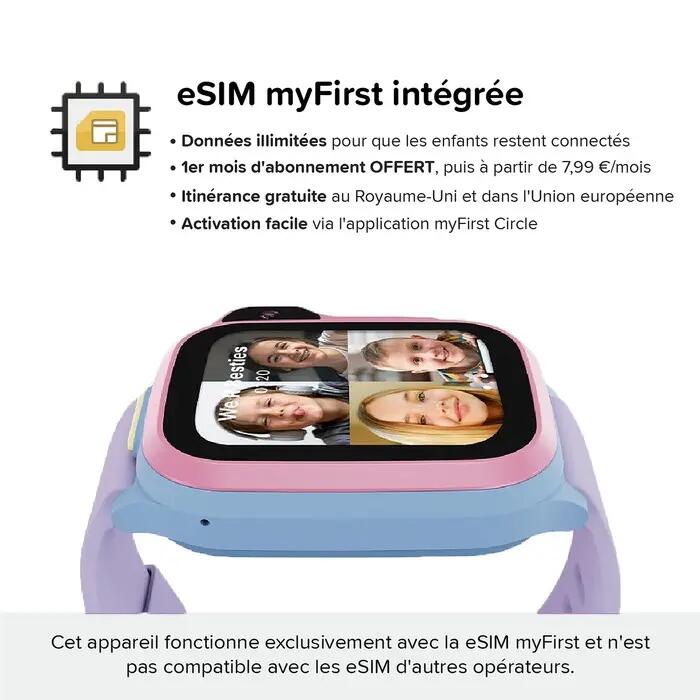 Montre connectée FONE S4 Barbe à papa 6/7