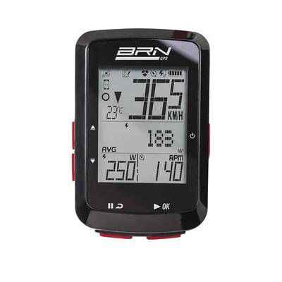Fiets computer brn helder snelheidsmeter