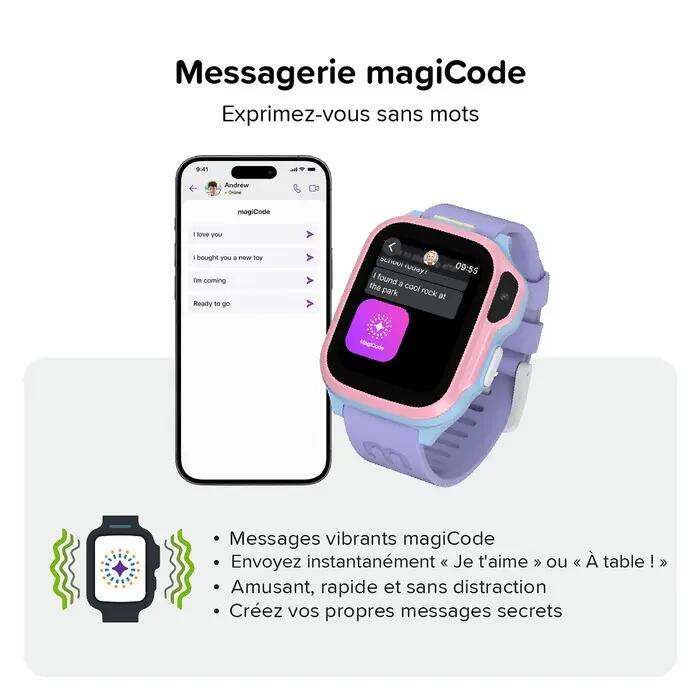 Montre connectée FONE S4 Barbe à papa 5/7