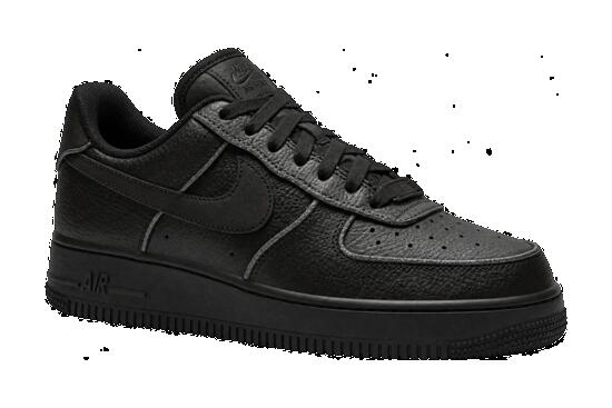 • Baskets • chaussures • scintillantes • Air Force 1 Low • noir