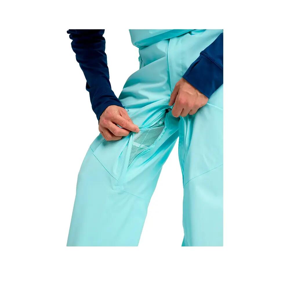 Salopette de ski Burton Reserve 2L Stretch Azul 7/8