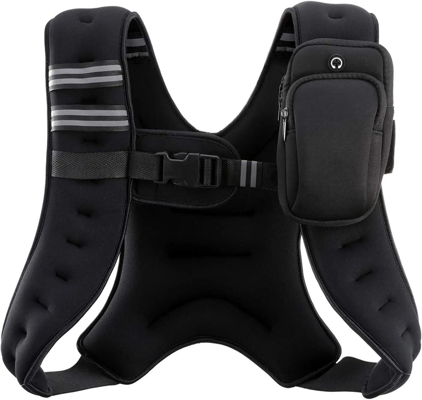 Gilet lesté pour hommes et femmes, idéal pour l'entraînement, la course à pied, 1/7