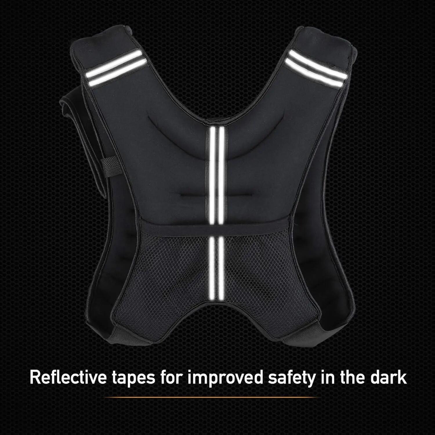 Gilet lesté pour hommes et femmes, idéal pour l'entraînement, la course à pied, 7/7