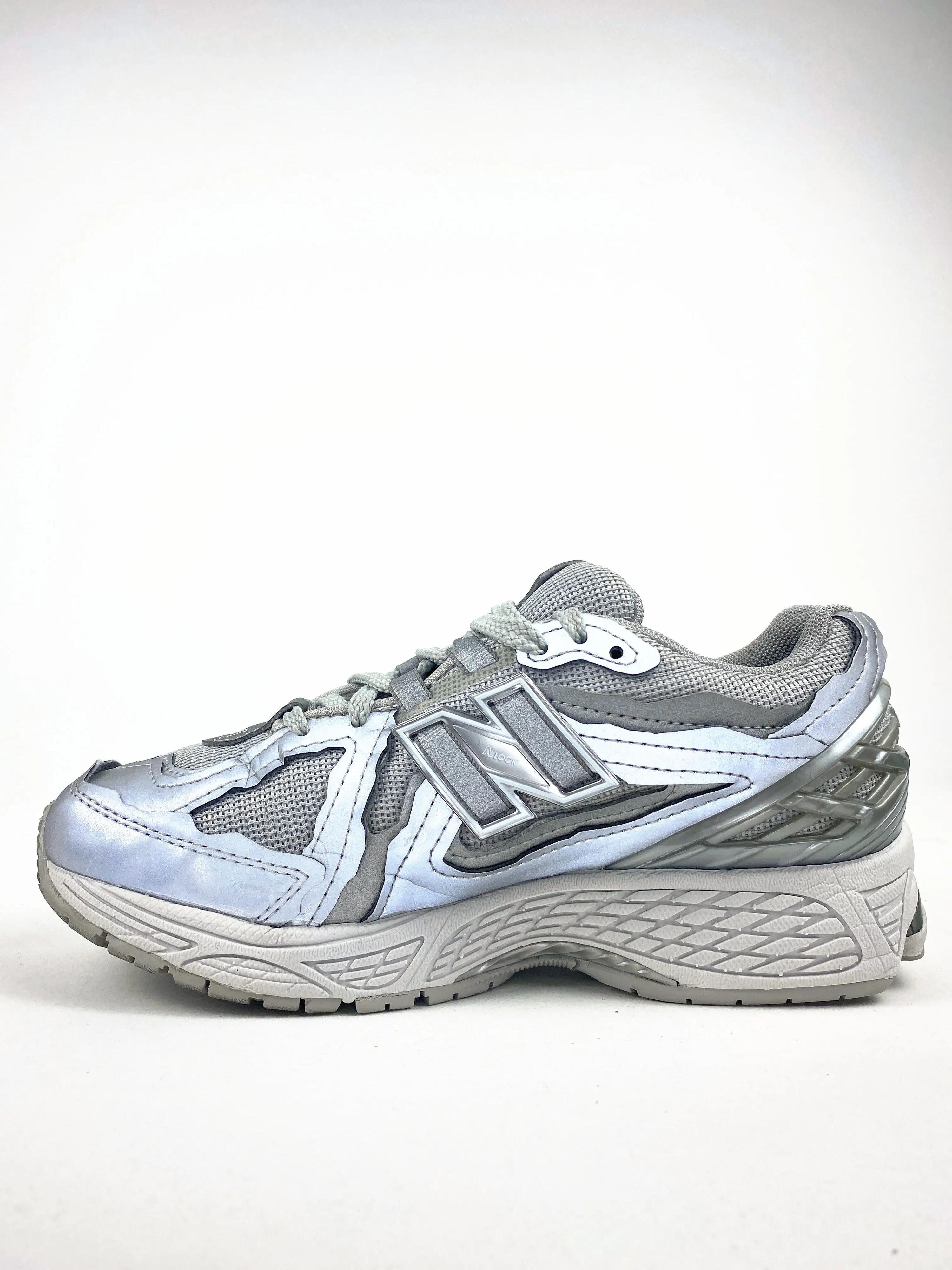 Reconditionné NEW BALANCE Baskets Femme, 1906D, Gris clair Très Bon État 4/4