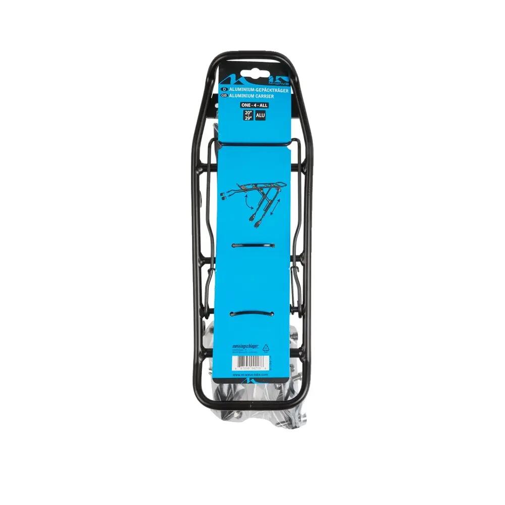 Portabultos de Bicicleta M-Wave One 4 All Negro 25kg 2/2