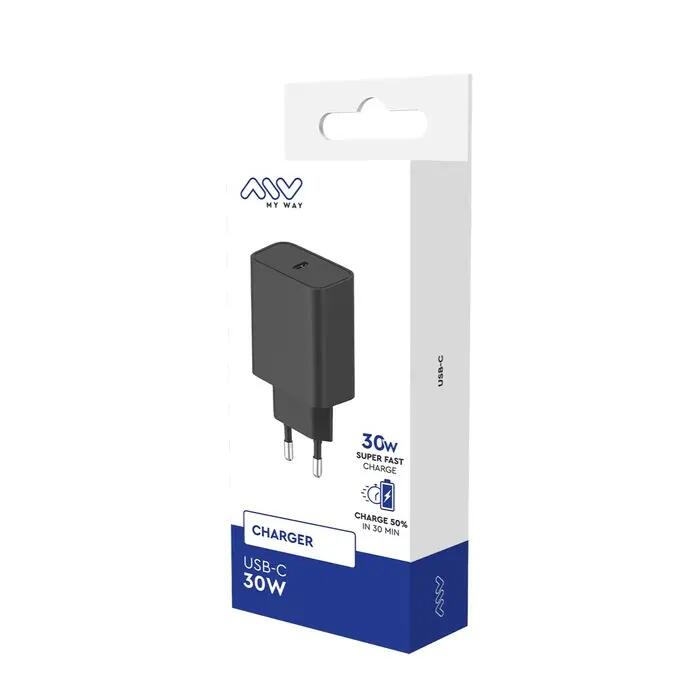 CHARGEUR SECTEUR GAN 35W USB-C NOIR 3/3