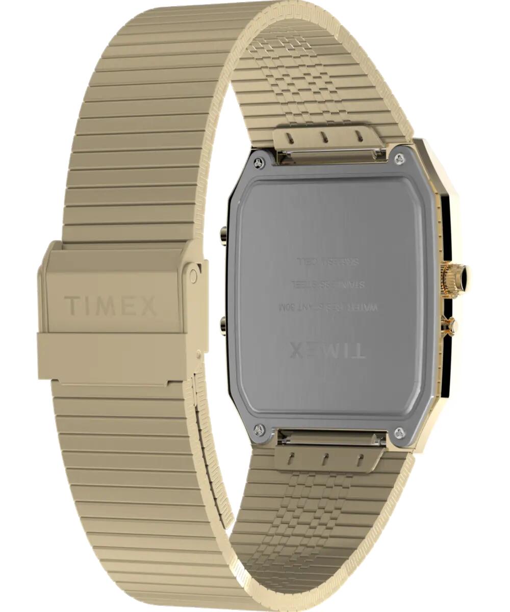 Timex Analog Digital Uhr Gold/Champagne TW2Y06000 4/6