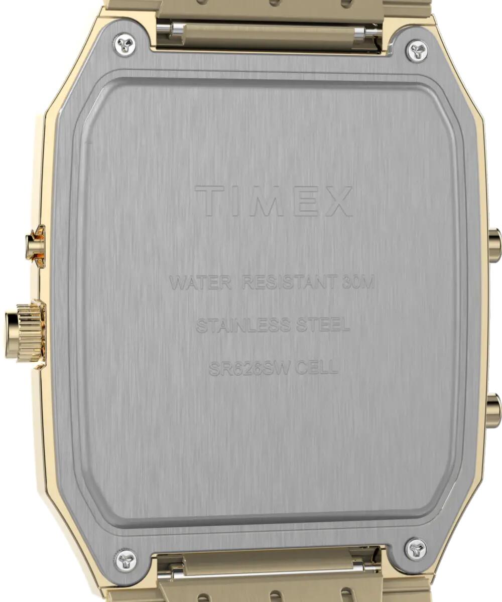 Timex Analog Digital Uhr Gold/Champagne TW2Y06000 3/6