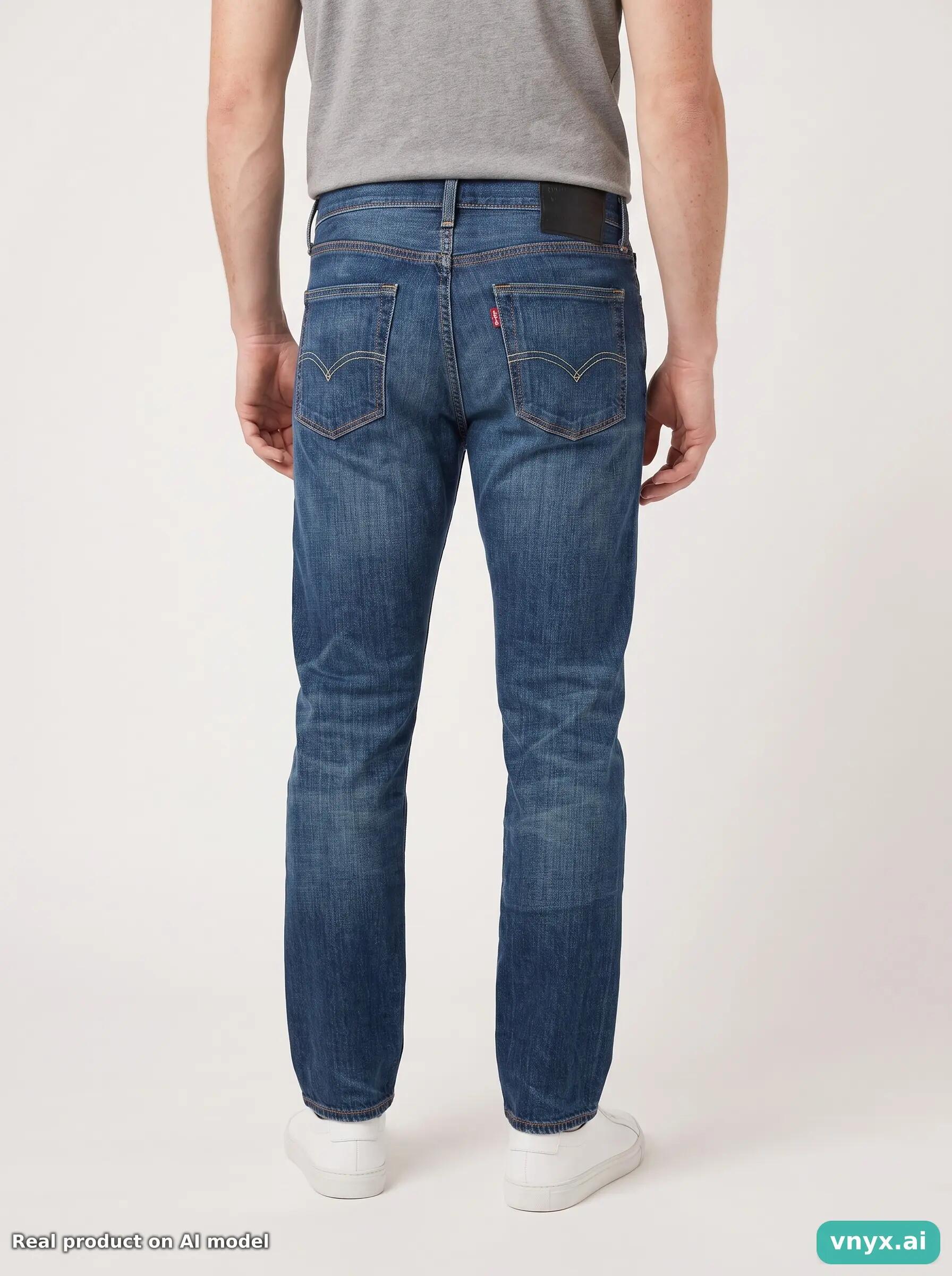 Second Life - Vintage Levi Strauss & Co. Blue Jeans Men 32 34 5/5