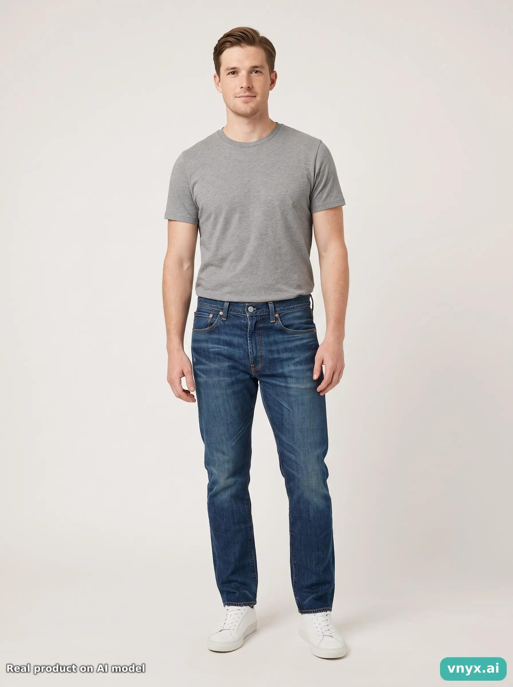 Second Life - Vintage Levi Strauss & Co. Blue Jeans Men 32 34 3/5