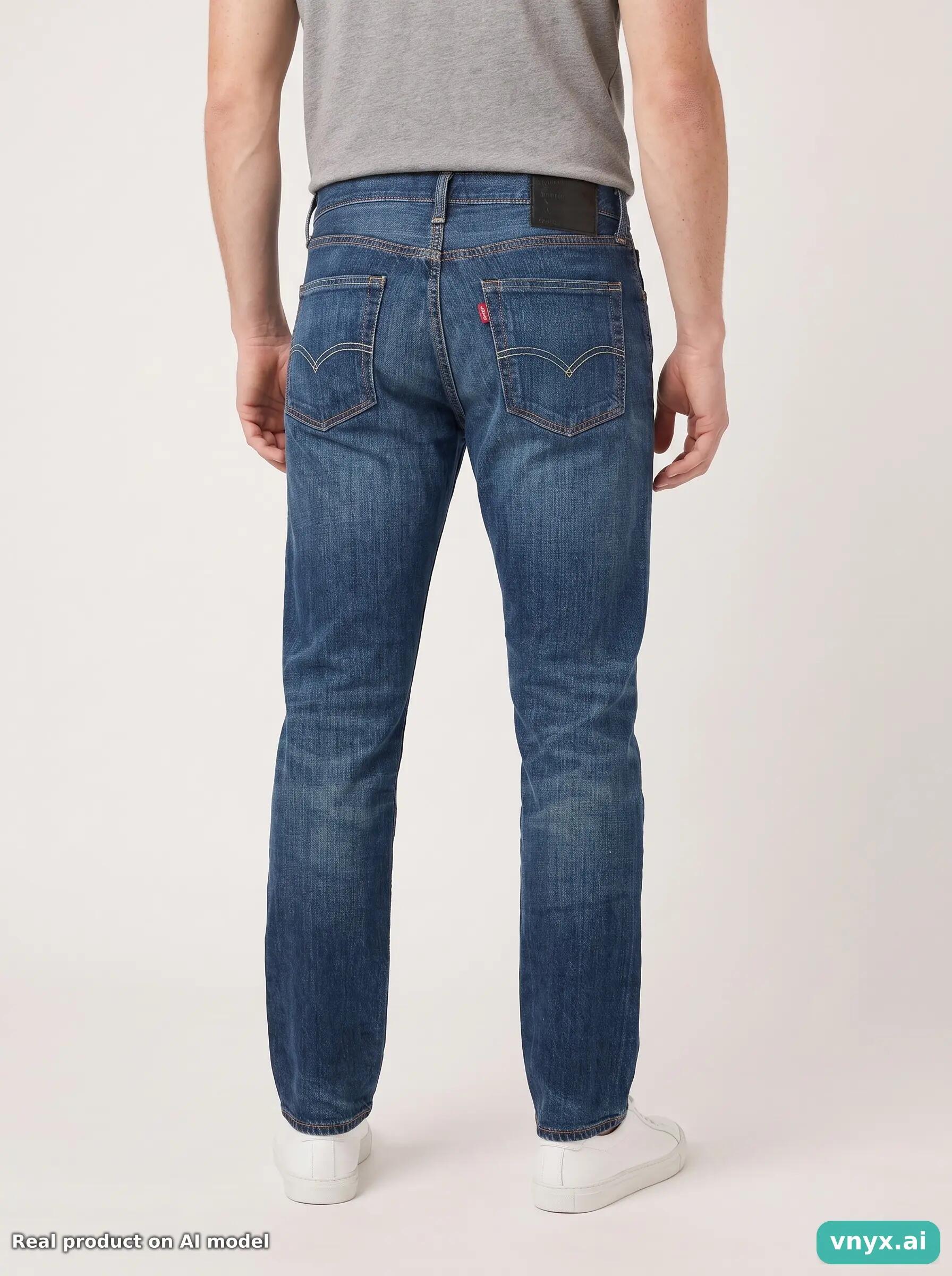 Second Life - Vintage Levi Strauss & Co. Blue Jeans Men 32 34 2/5