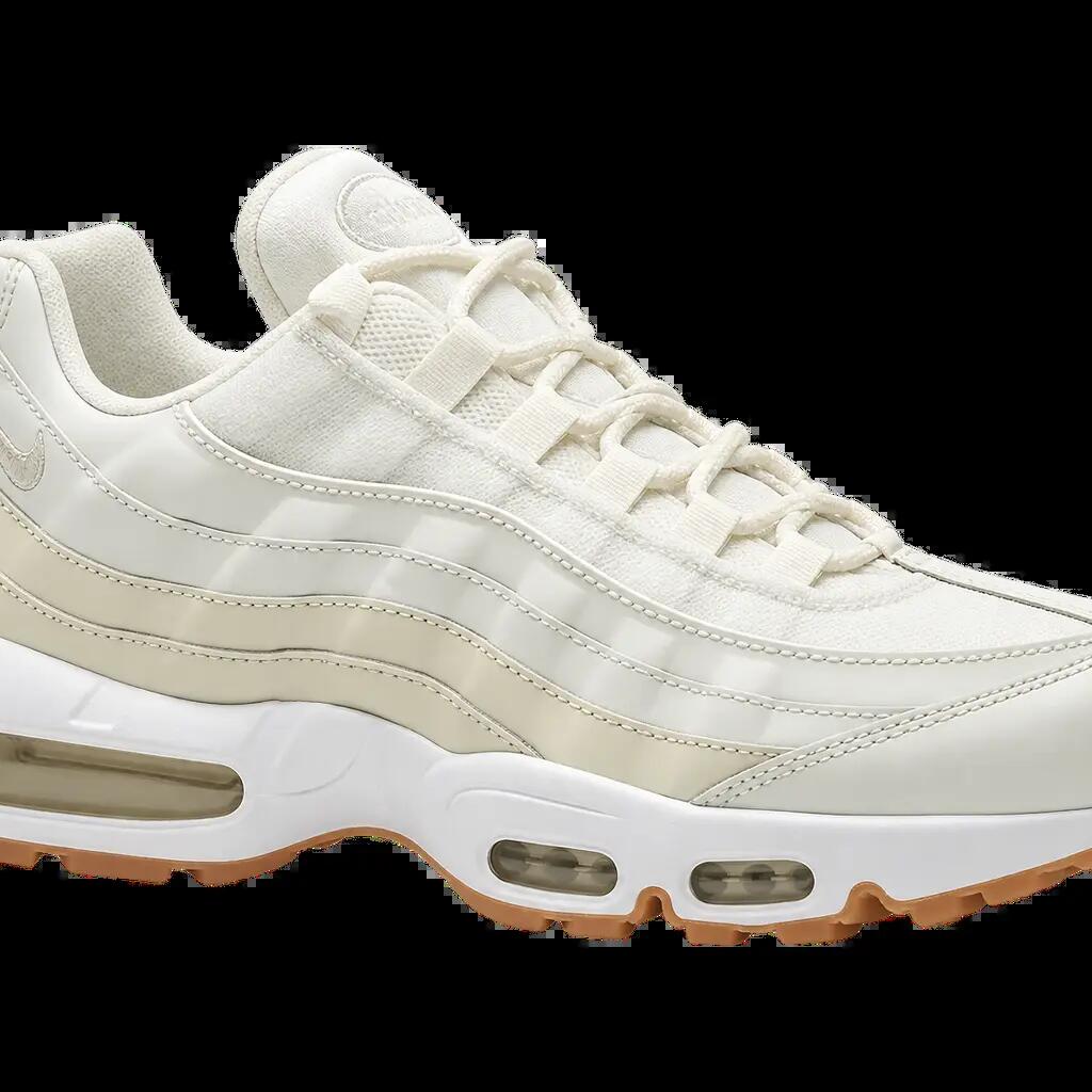 Damen - Sneaker - weiß, Gum-Sohle - Nike Air Max 95 Sail Gum - ohne OVP