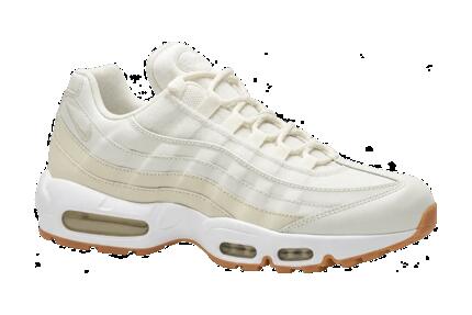 Baskets femme blanches semelle gomme Nike Air Max 95 Sail Gum sans boîte