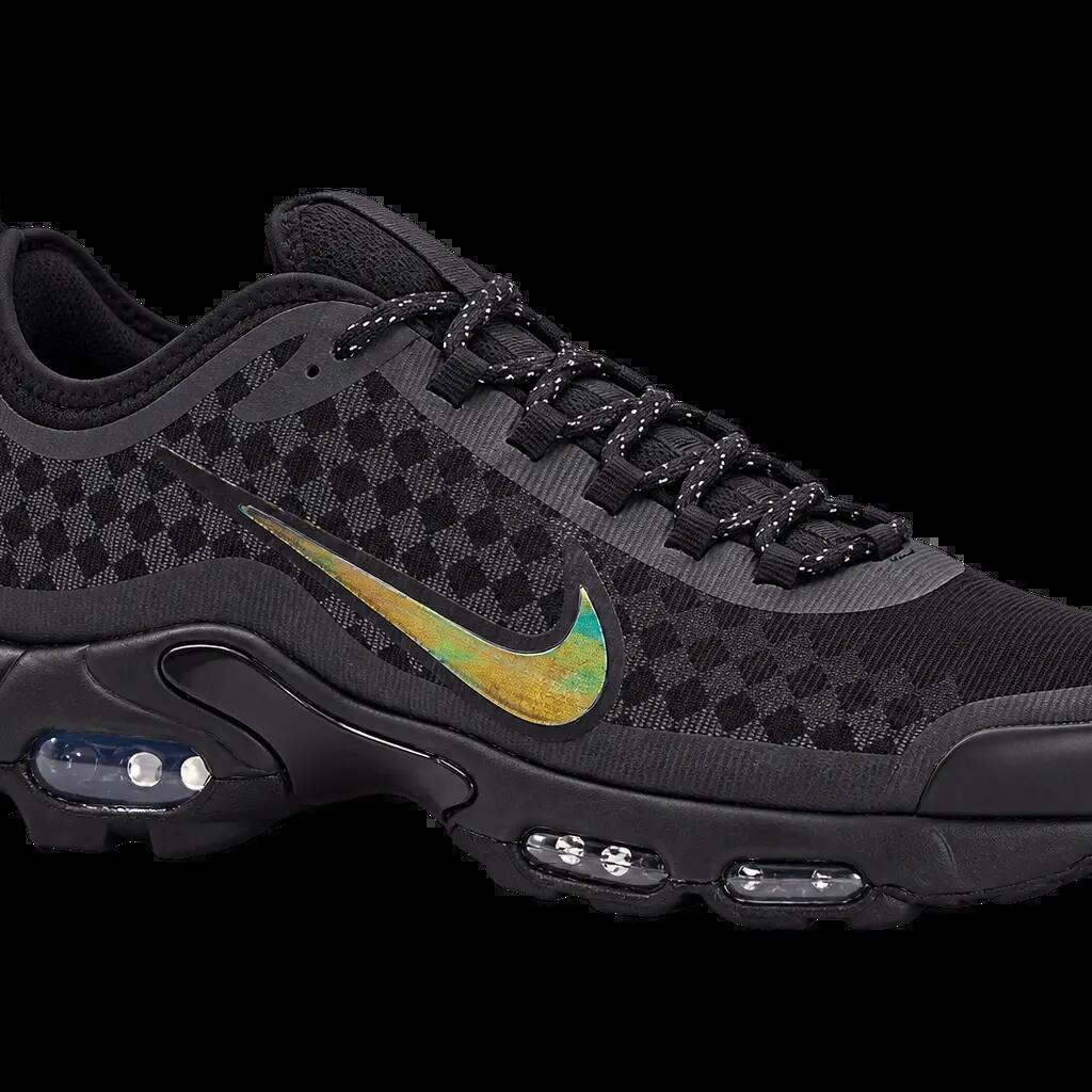 Herren - Sneaker - glänzend, Checkerboard - Nike Air Max Plus Ultra - schwarz