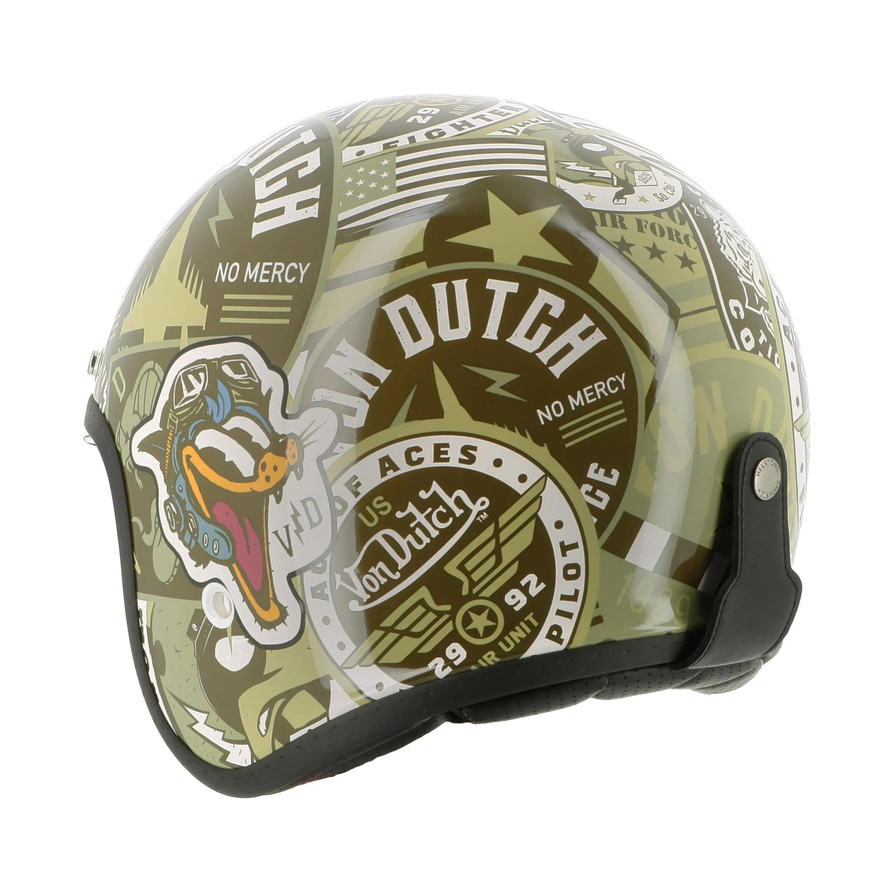 Jet motorcycle helmet Von Dutch Wild Cat 2/2