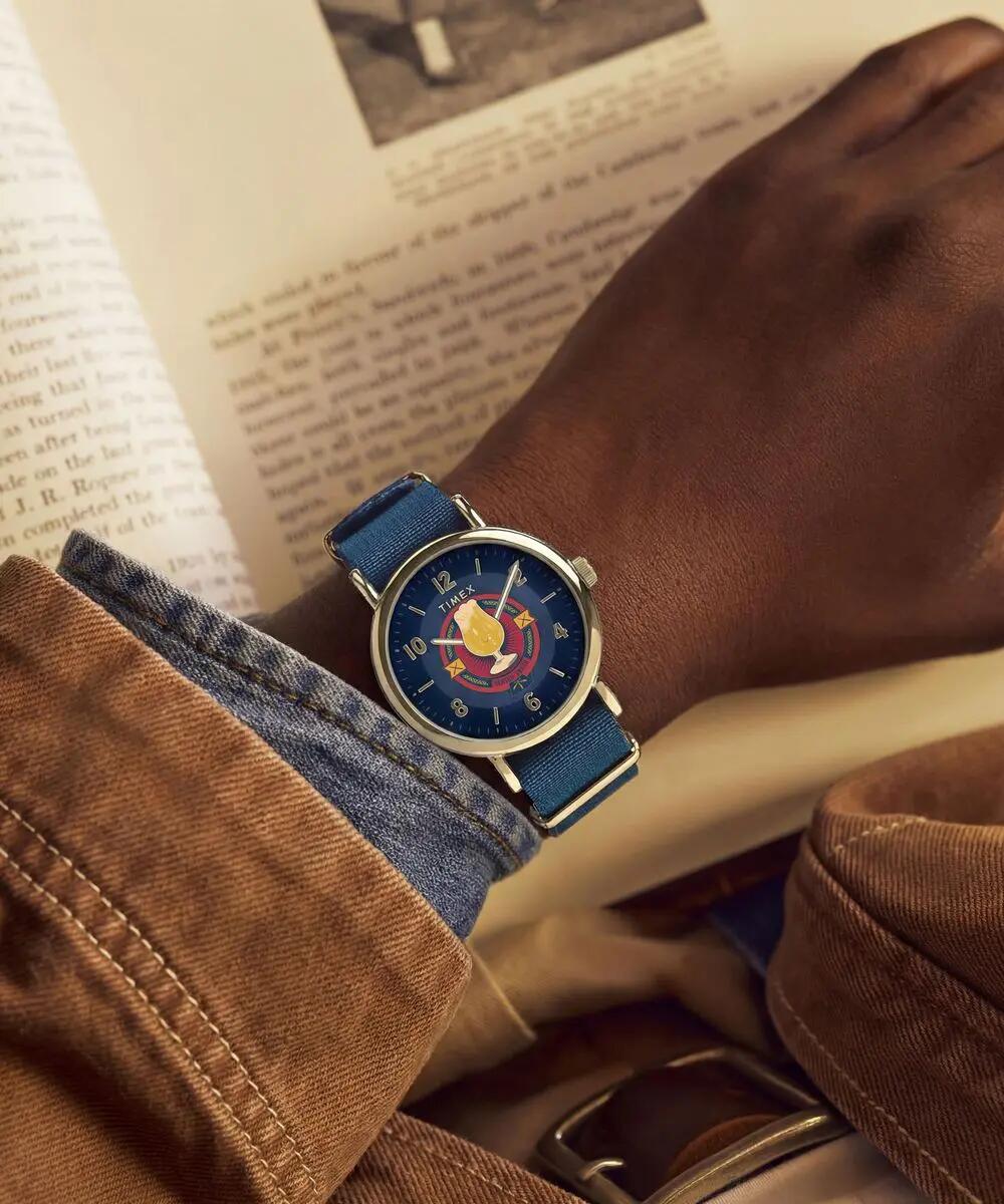 Timex Analogique Montre Bleu/Bleu TW2Y76100 5/5