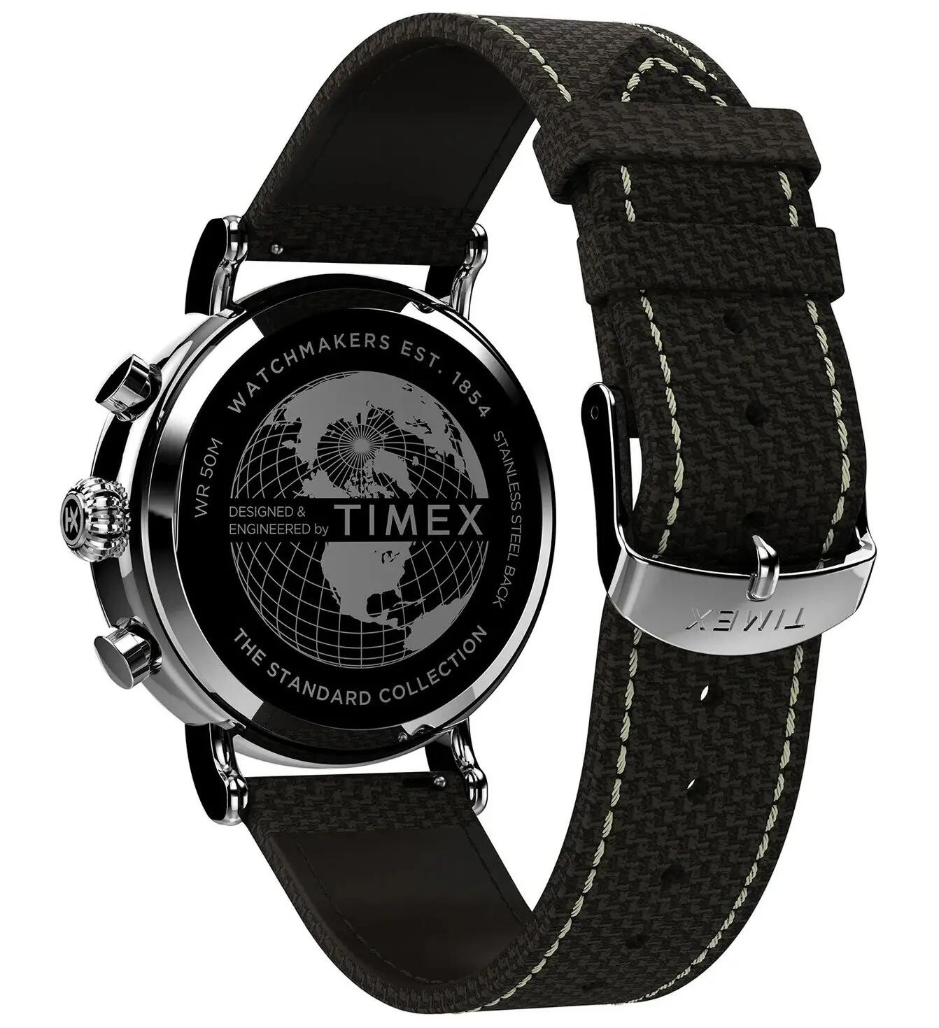 Timex Chronographe Montre Marron/Beige TW2V43800 2/5
