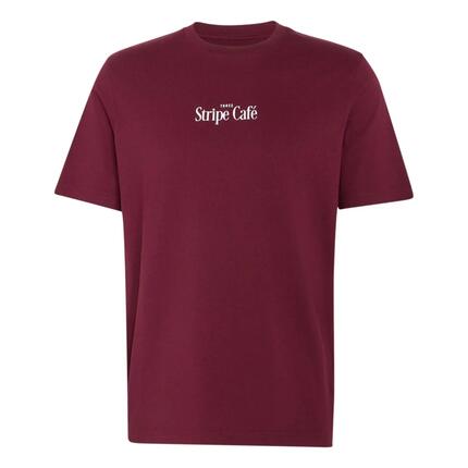 T-SHIRT GRAPHIQUE COFFEE CAFE DONUT BAG