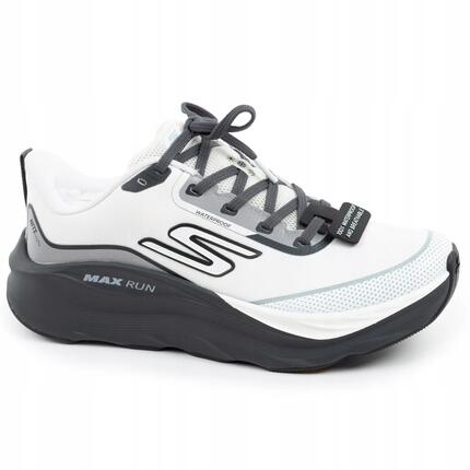 Zapatillas deportivas de running para hombre Skechers Max Run Vorteza blancas
