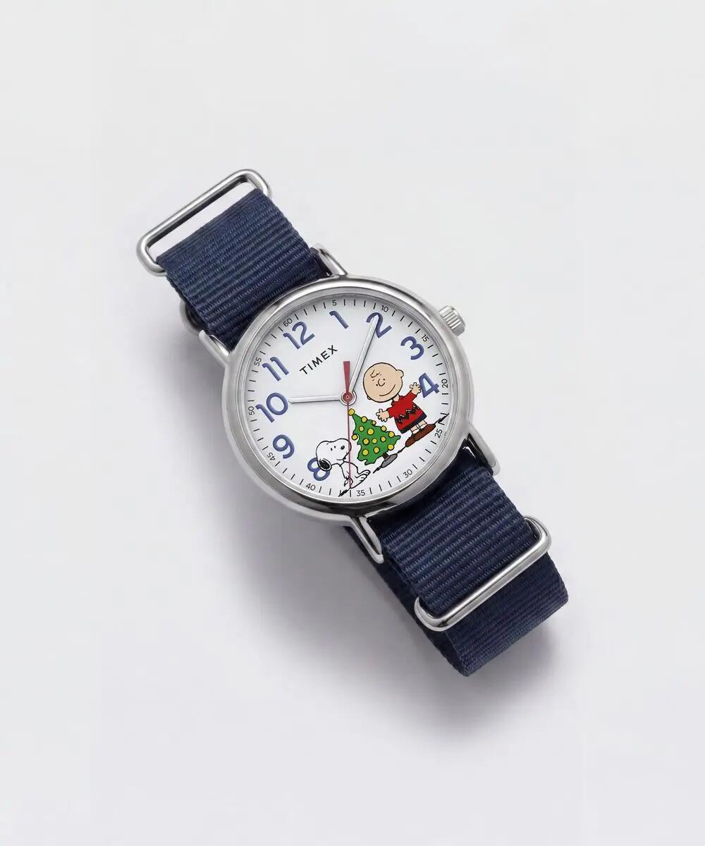 Timex Analogique Montre Bleu/Blanc TW6A00400 5/6