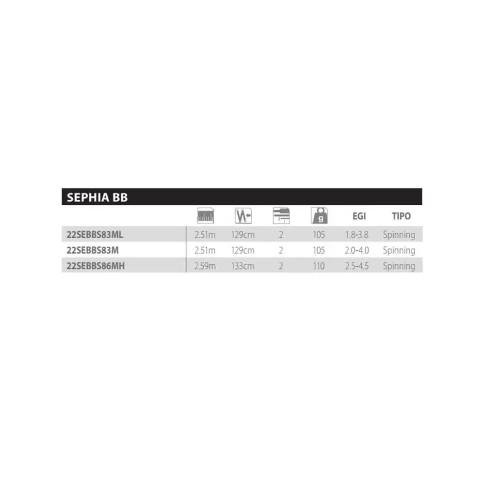 Canne à pesca Shimano Sephia BB 2/2
