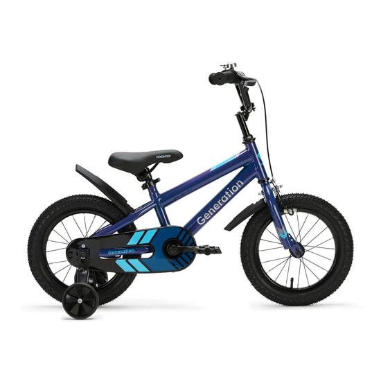 Generation Sport 14 Pouces Bleu – Vélo Enfant – 3 à 5 Ans