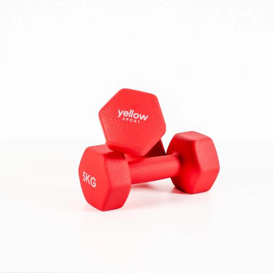 Hantelki do ćwiczeń 2 szt. | yellowDUMBBELL