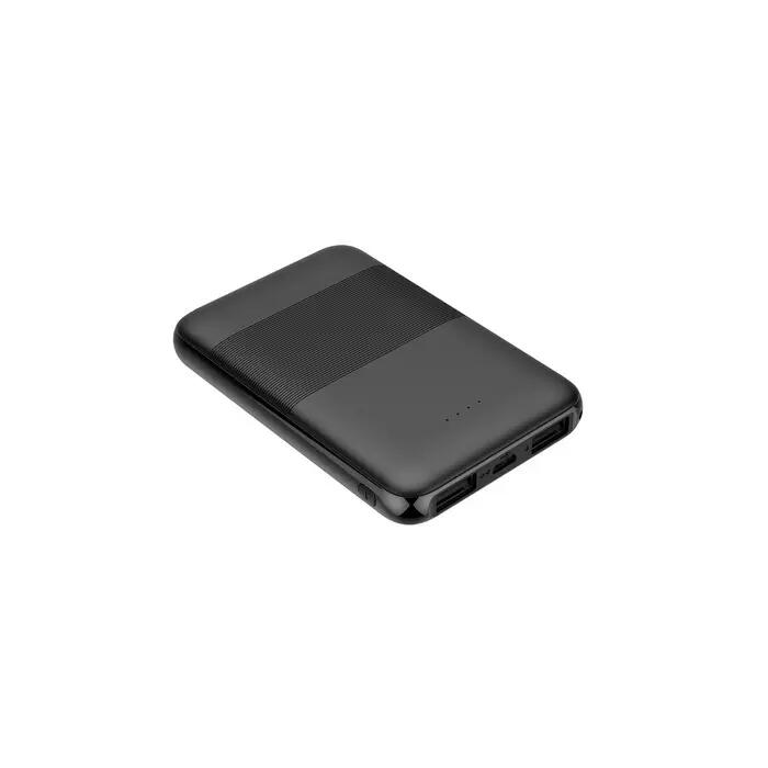 POWERBANK 5000MAH USB-C + 2 USB-A NOIR 3/4