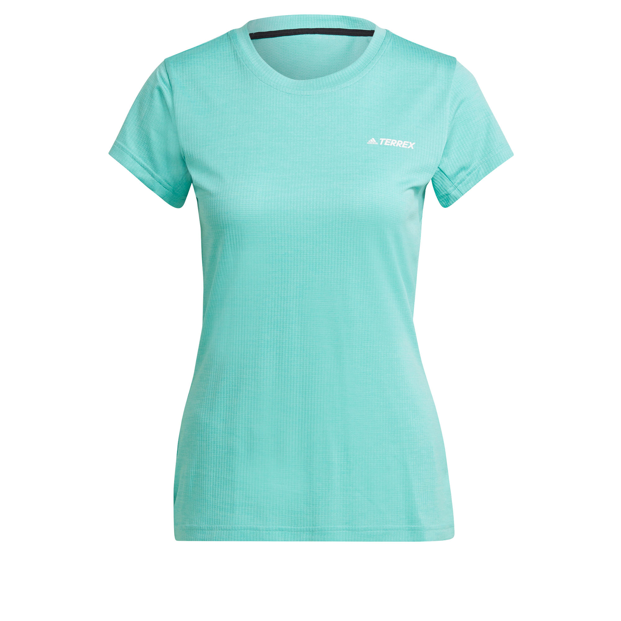 T Shirt adidas Tivid Blau Damen ADIDAS DECATHLON