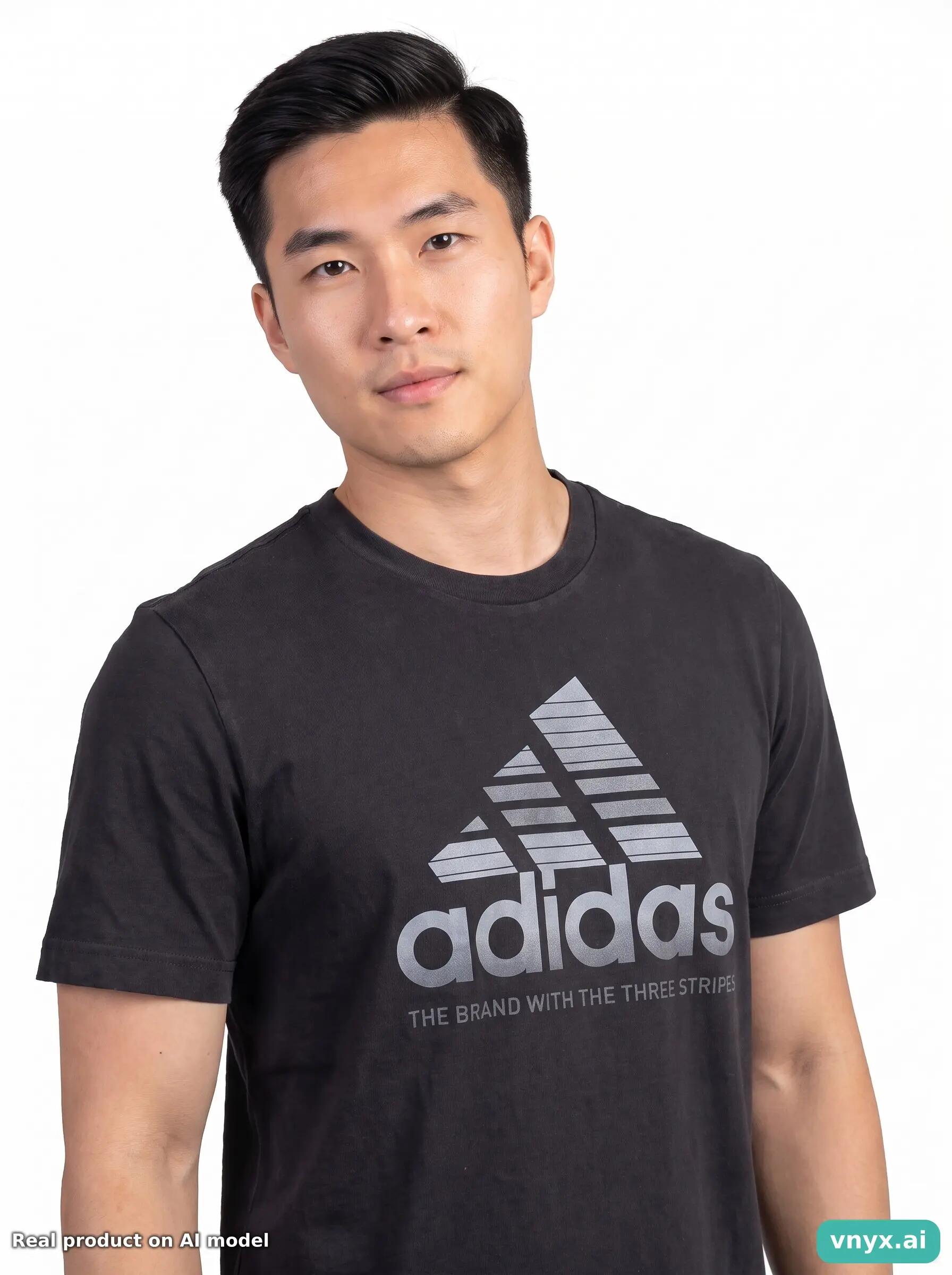 Second Life - Vintage Adidas Black T-Shirt Men XS 5/5