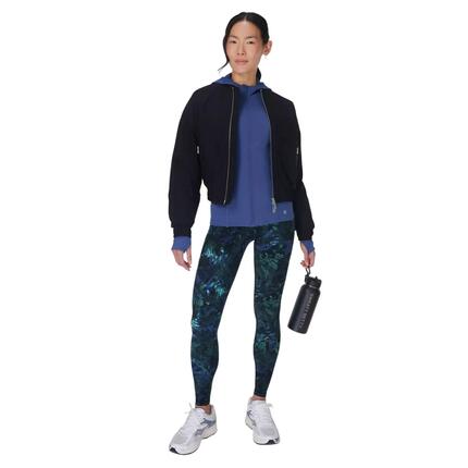 Legging Entraînement Motif/style Imprimé Forêt POWER Femme (Vert)