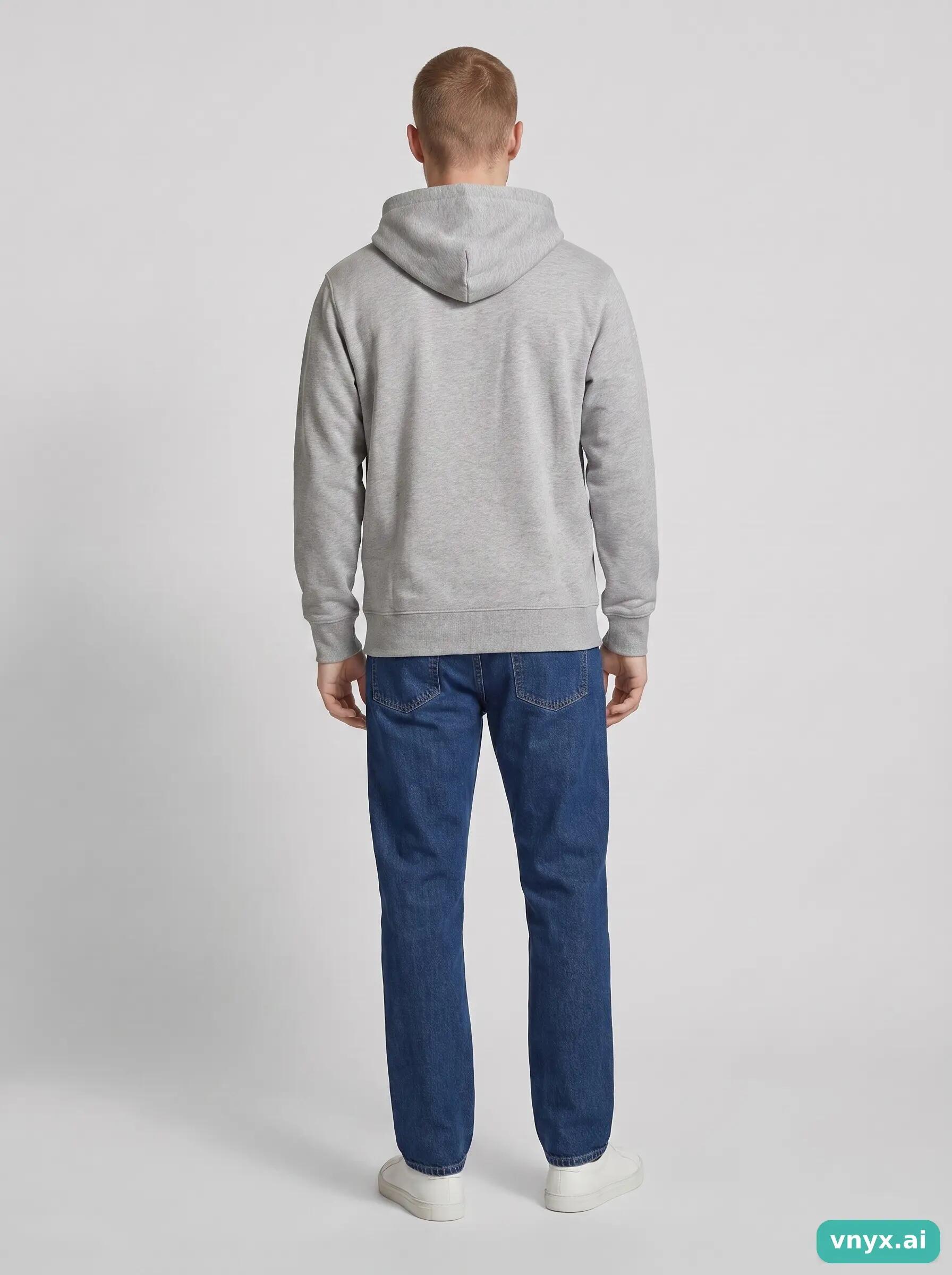 Second Life - Vintage Carhartt Grey Hoodie Men S 2/5