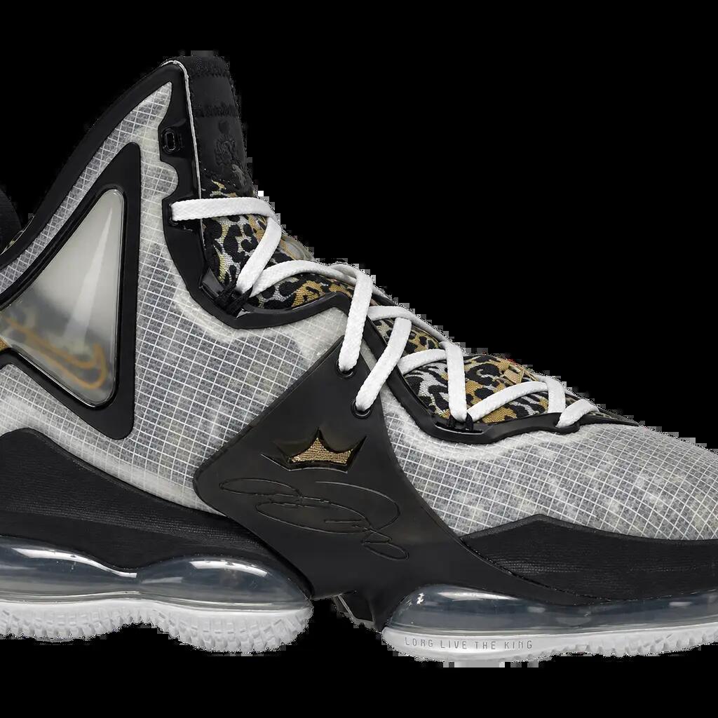 Herren - Basketballschuhe - Sneaker - glänzend - Nike LeBron 19 Royalty - Grau