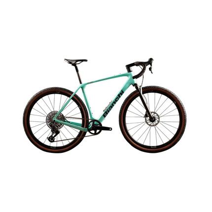 Bianchi Arcadex Pro GRX820/822 Grün Forst/Grafit Matt