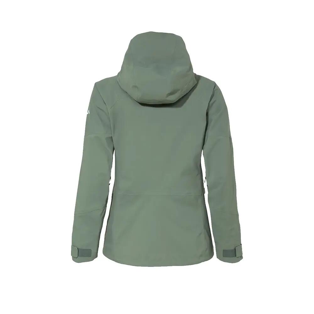 Wasserdichte Vaude Monviso 3L Damenjacke Grün 4/7