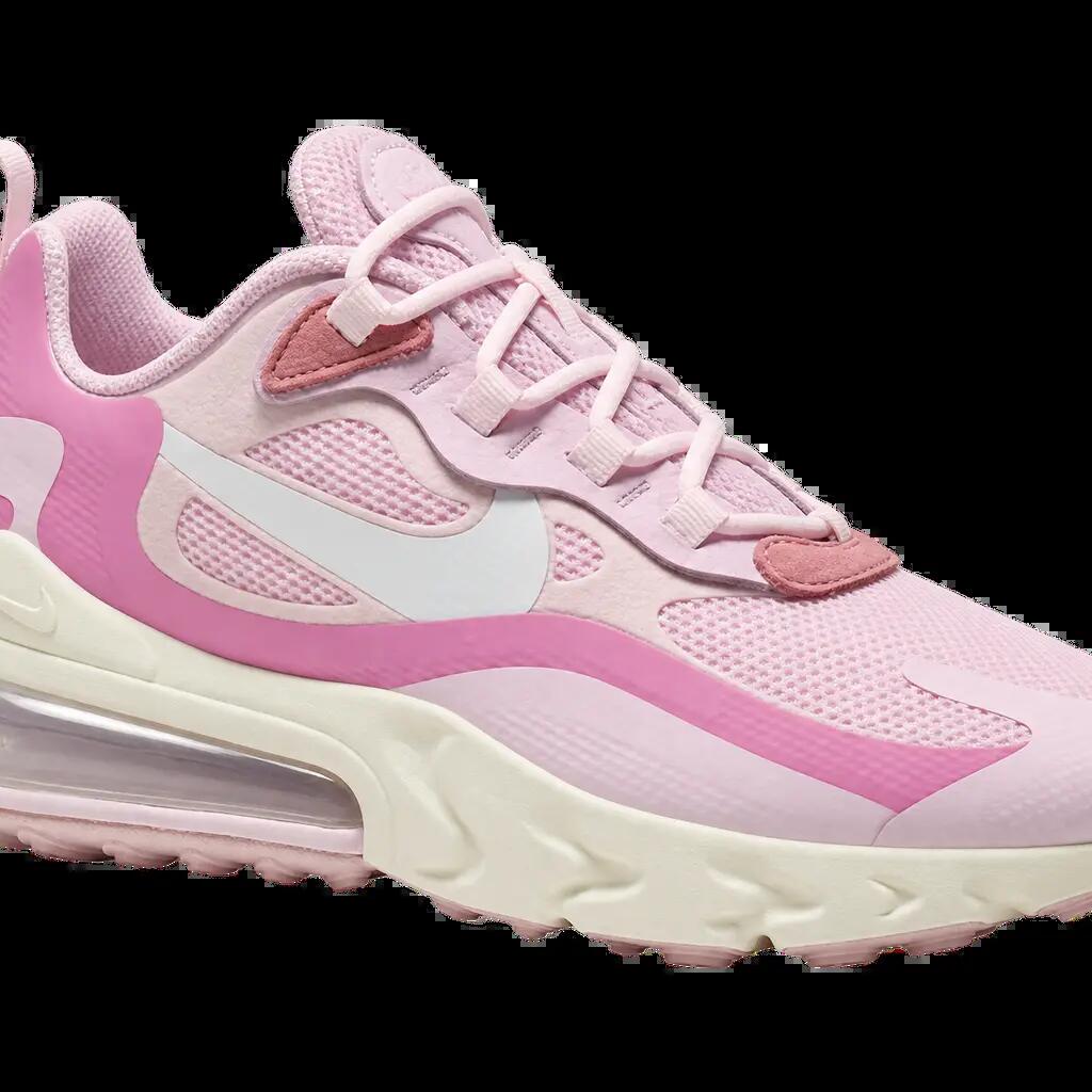 Damen - sport - sneaker - leder - air max 270 react - rosa