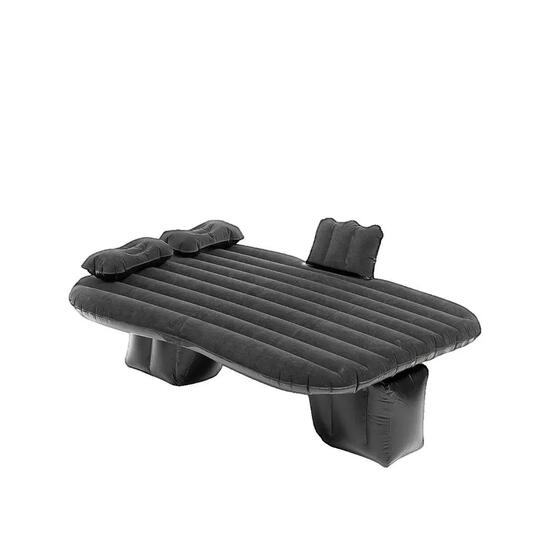 Matelas de camping gonflable InnovaGoods Gris avec coussins et pompe