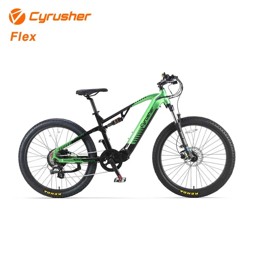 Електрически велосипед за възрастни Flex: гума 27,5×2,6", батерия 48V 15Ah