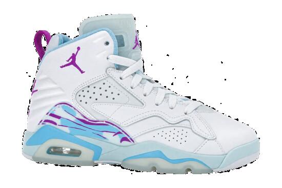 Enfant - Baskets - Air Jordan MVP GS - Blanc, Glacier Bleu