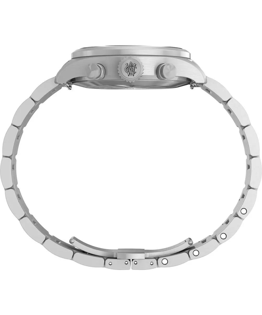 Timex Chronographe Montre Argent/Vert TW2Y19100 2/6