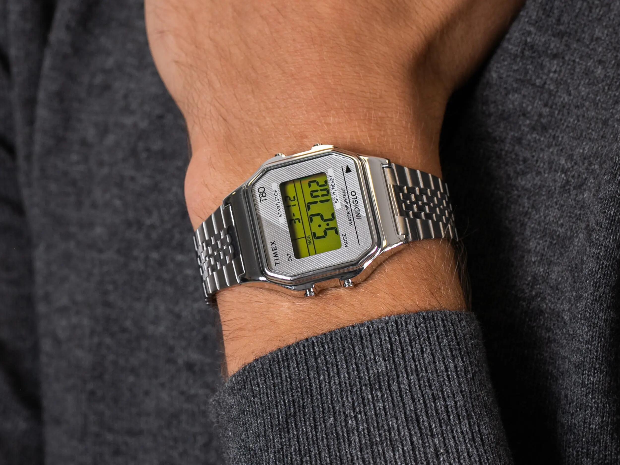 Timex Digital Uhr Silber/Grau TW2R79300 6/6