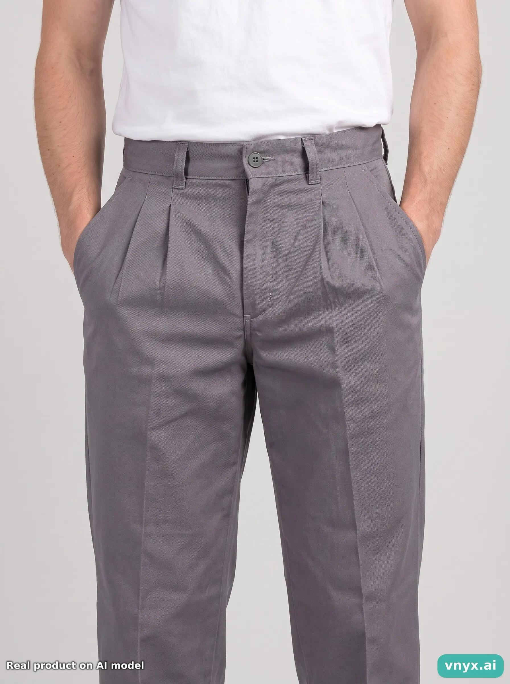 Second Life - Vintage Levi's Grey Trousers Men 27 L34 5/6