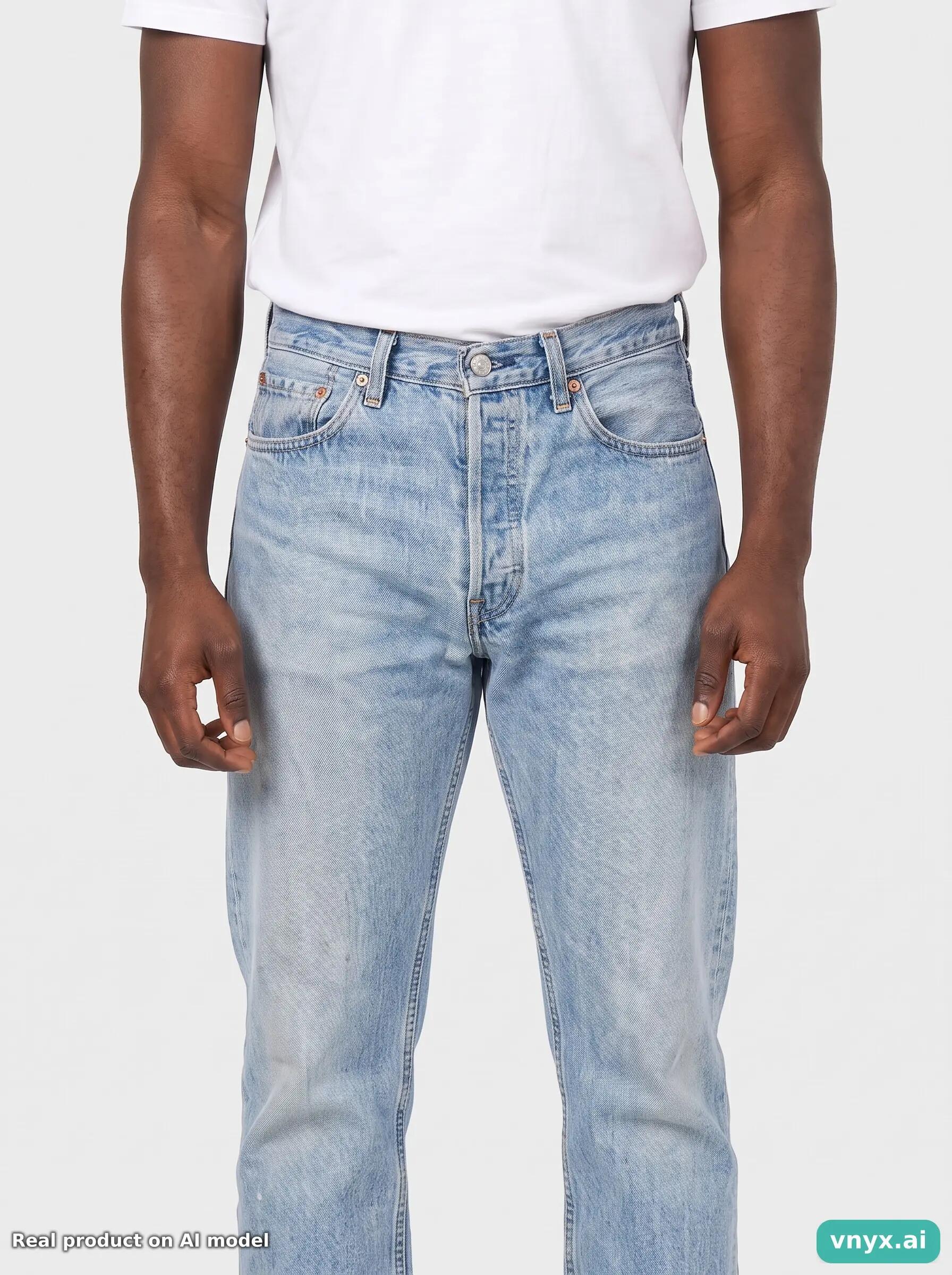 Second Life - Vintage Levi Strauss & Co. Light Blue Jeans Men 30 33 5/5