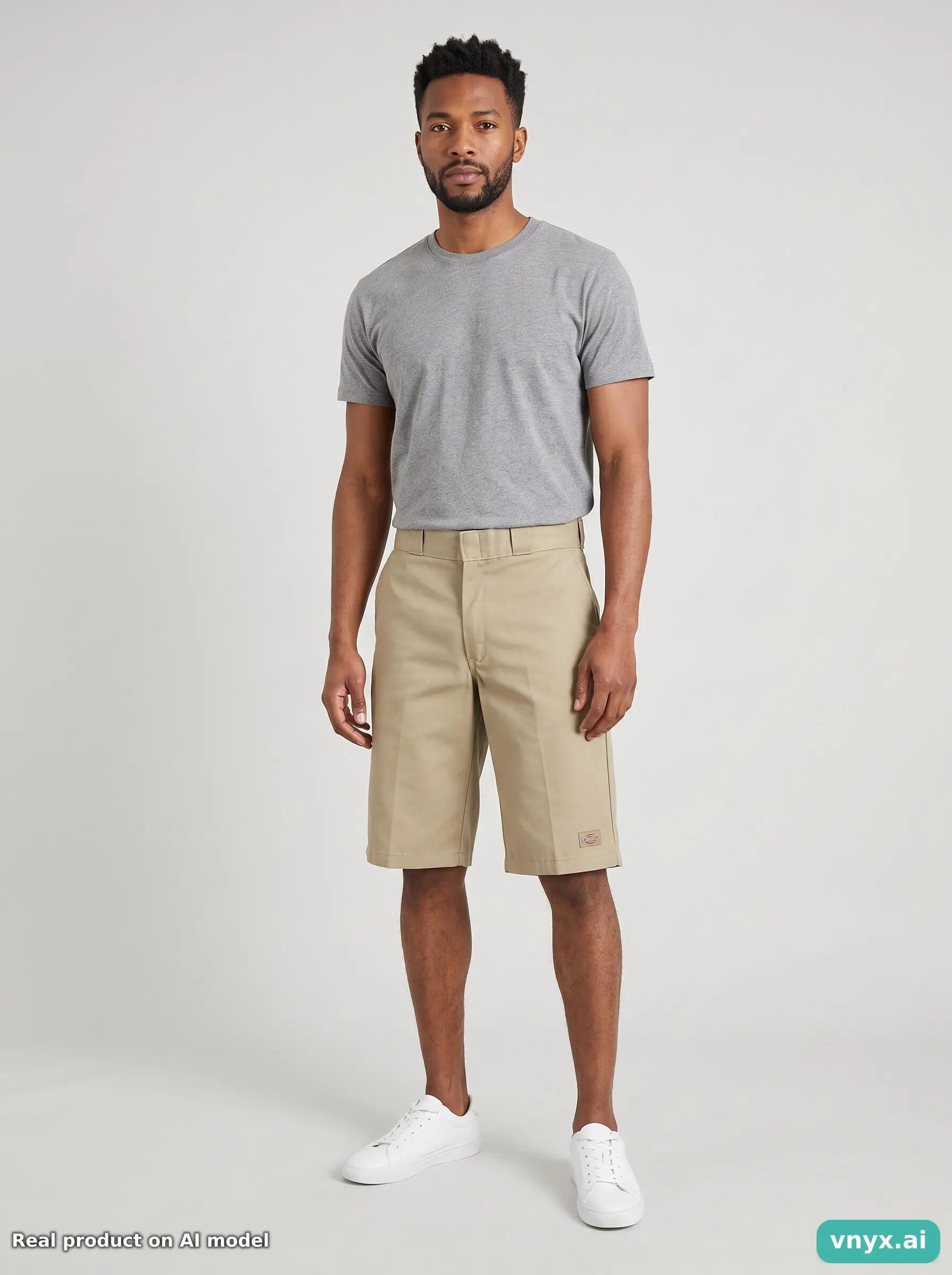 Second Life - Vintage Dickies Khaki Shorts Men 36 3/6