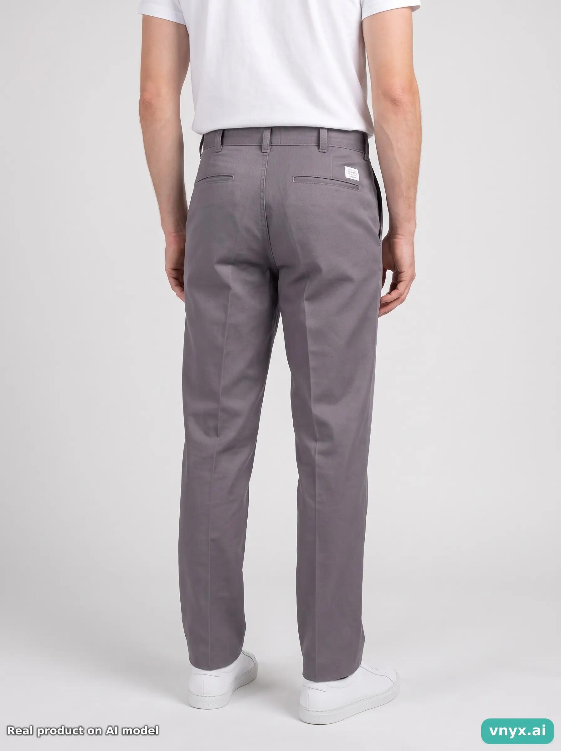 Second Life - Vintage Levi's Grey Trousers Men 27 L34 2/6