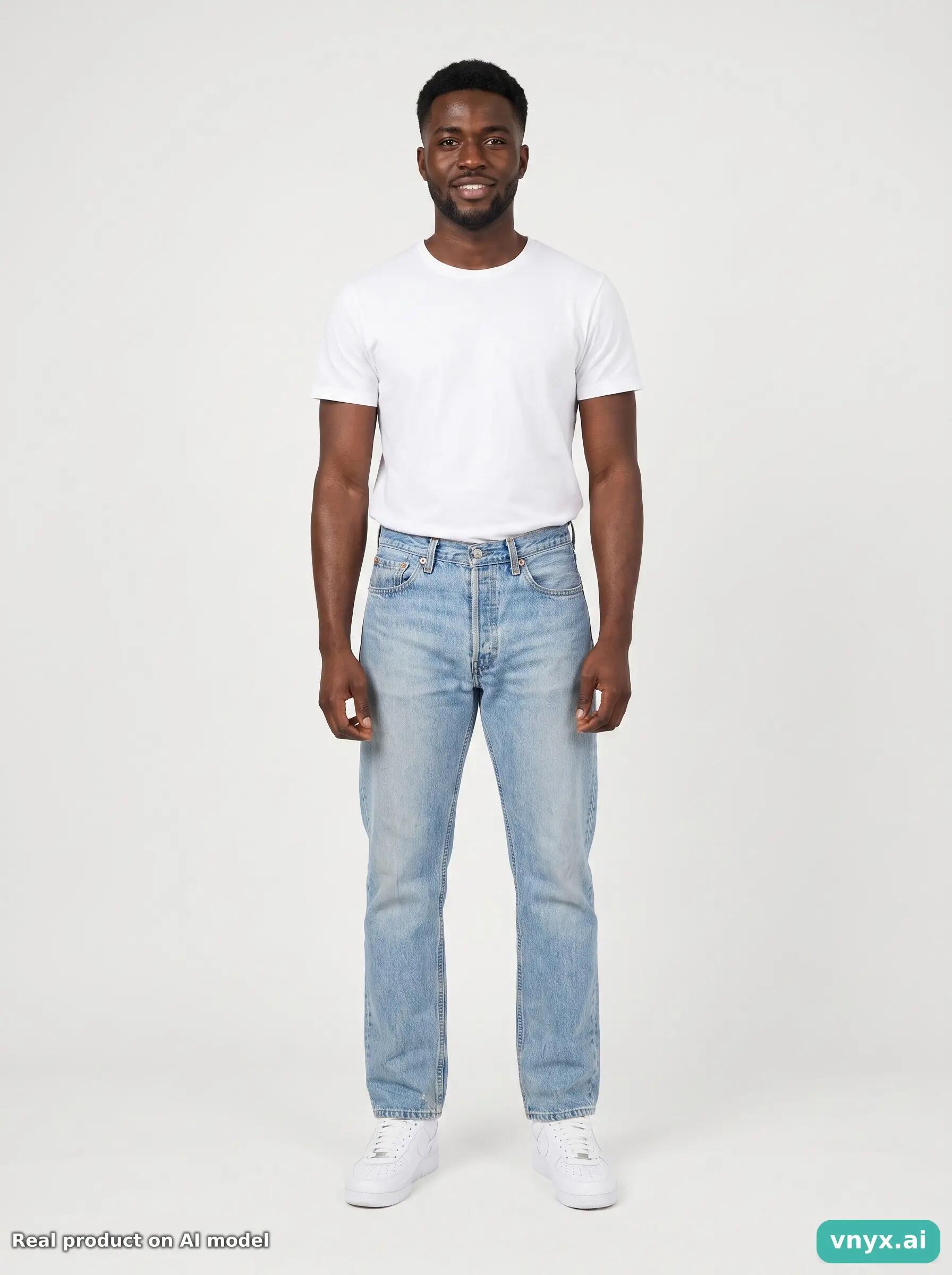 Second Life - Vintage Levi Strauss & Co. Light Blue Jeans Men 30 33 3/5