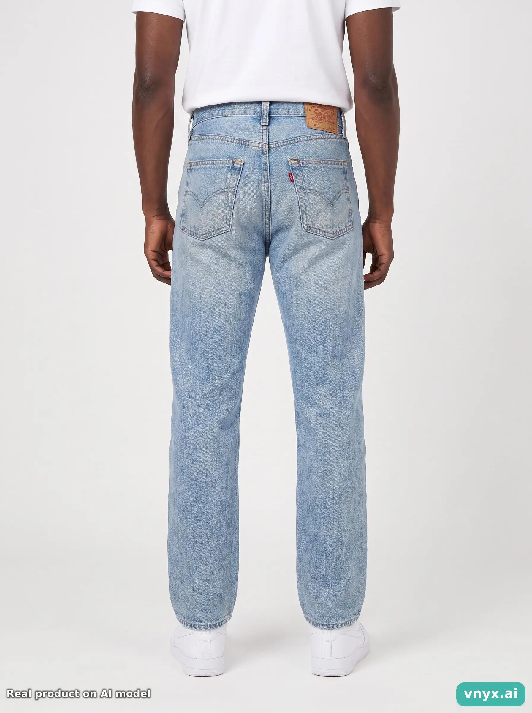 Second Life - Vintage Levi Strauss & Co. Light Blue Jeans Men 30 33 2/5