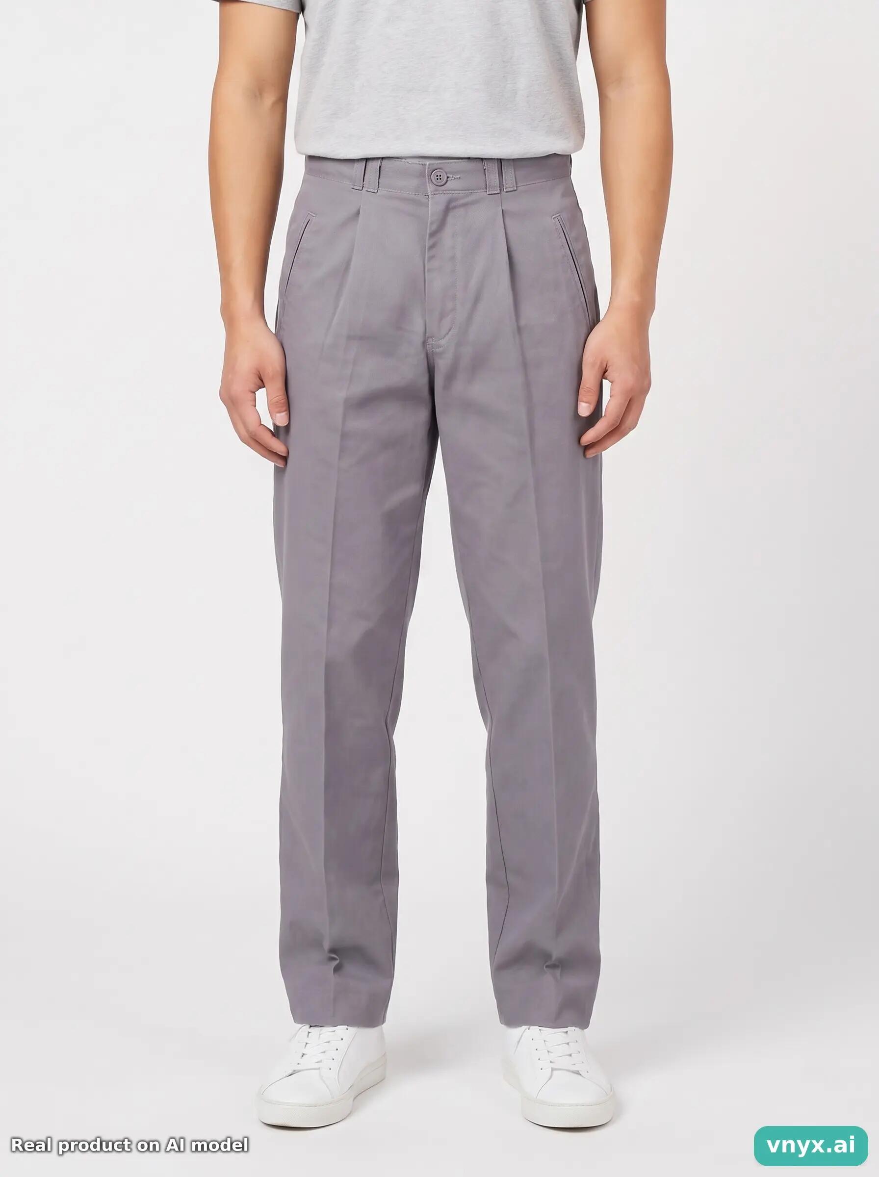 Second Life - Vintage Levi's Grey Trousers Men W30 L34 5/6